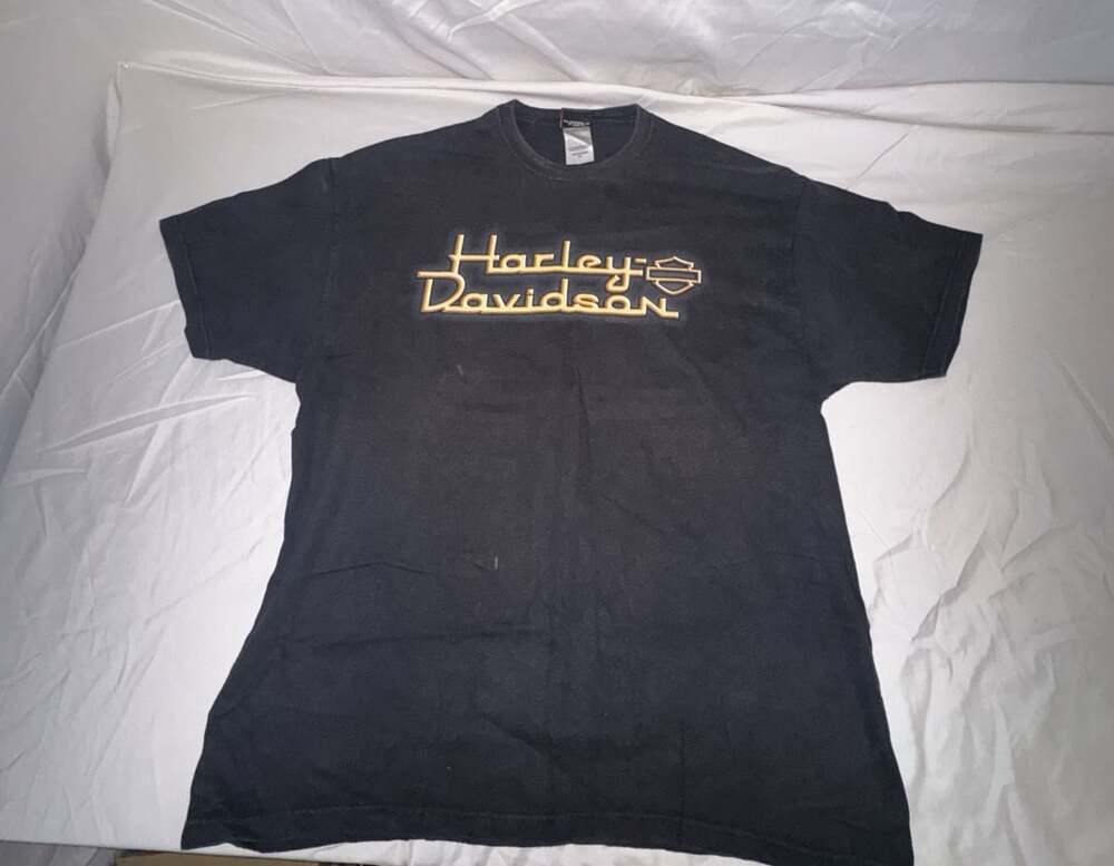 Harley-Davidson T-Shirt Size XL Black Jim's St Petersburg Florida
